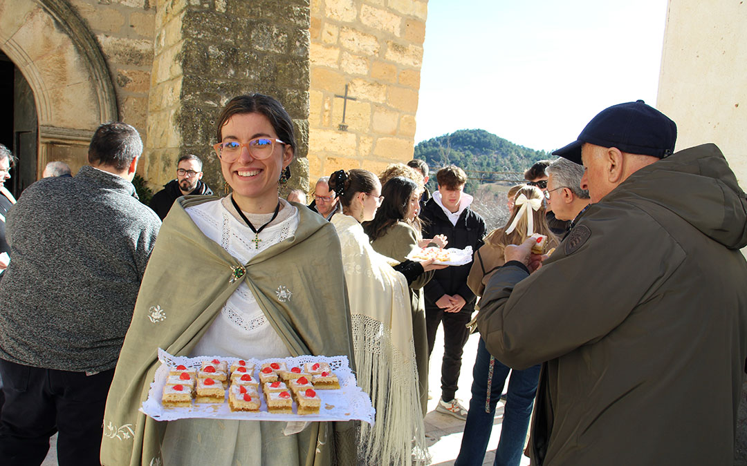 Celebración de Santa Águeda en La Cañada de Verich. / B. Severino