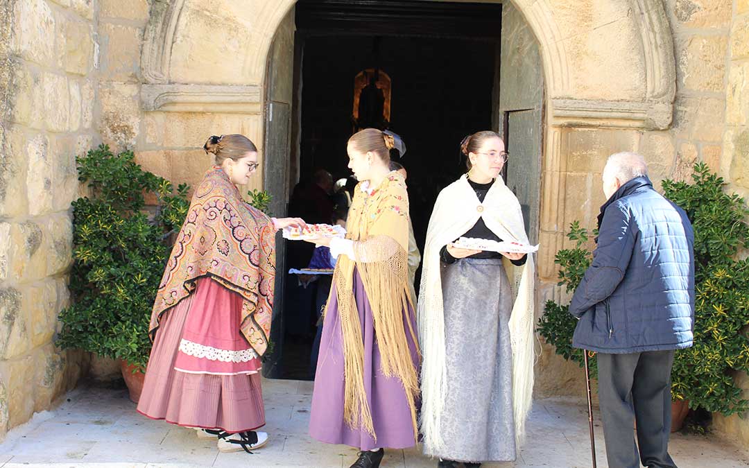 Celebración de Santa Águeda en La Cañada de Verich. / B. Severino