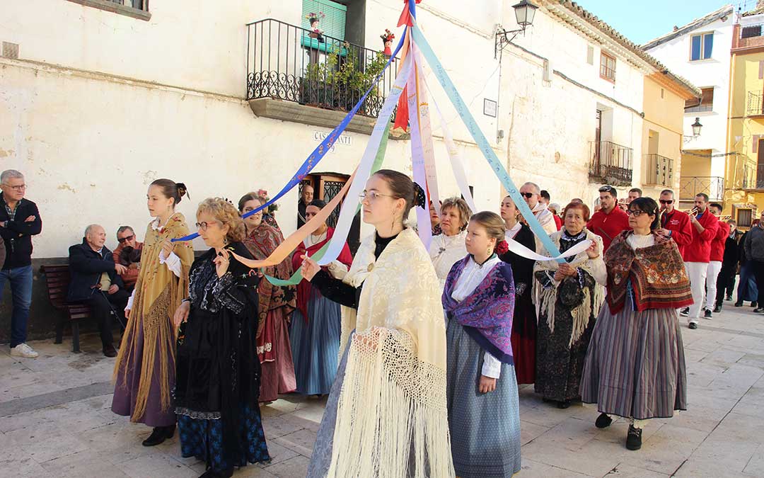 Celebración de Santa Águeda en La Cañada de Verich. / B. Severino