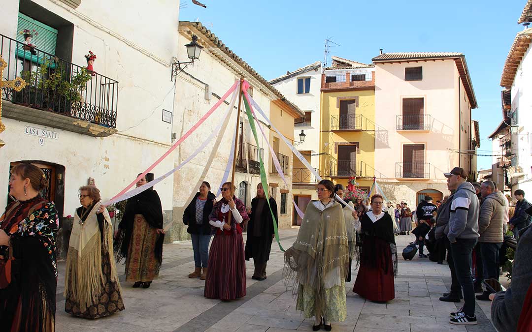 Celebración de Santa Águeda en La Cañada de Verich. / B. Severino