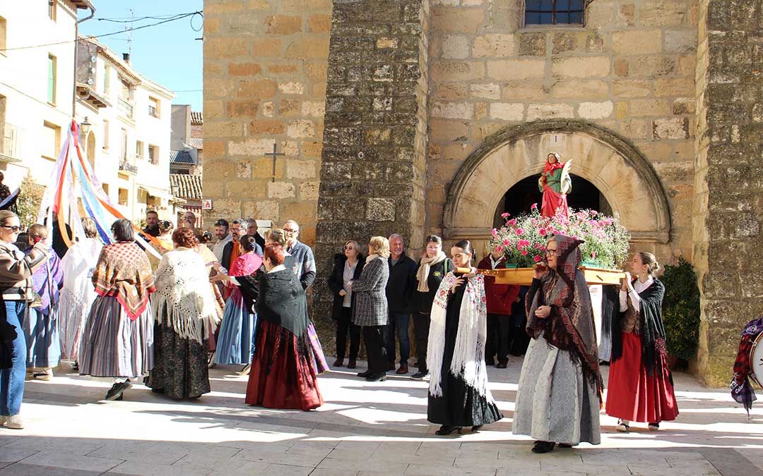 Celebración de Santa Águeda en La Cañada de Verich. / B. Severino