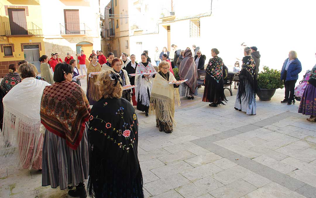 Celebración de Santa Águeda en La Cañada de Verich. / B. Severino