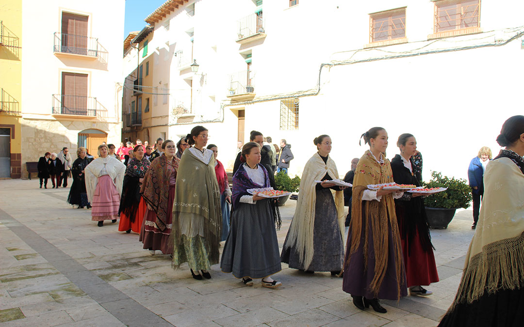 Celebración de Santa Águeda en La Cañada de Verich. / B. Severino