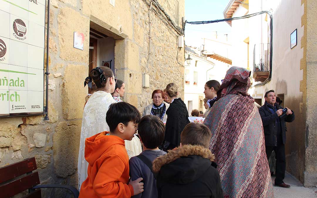 Celebración de Santa Águeda en La Cañada de Verich. / B. Severino