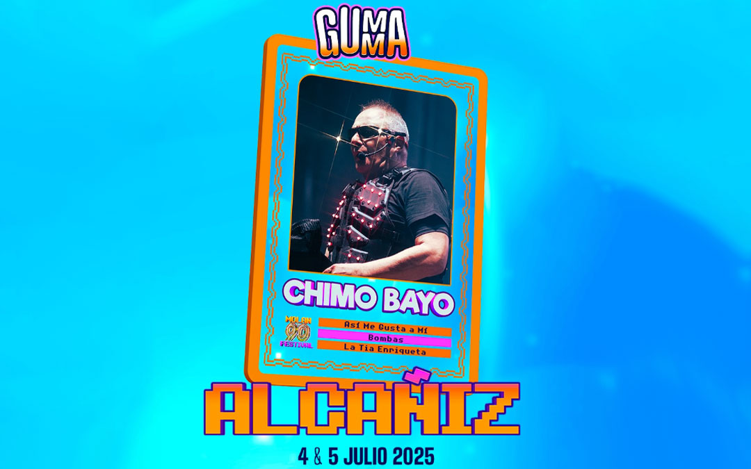 Imagen promocional de Chimo Bayo en el festival./ GUMMA FEST