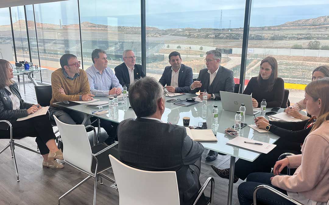 Consejo de Administración de Motorland celebrado este lunes / L. Castel