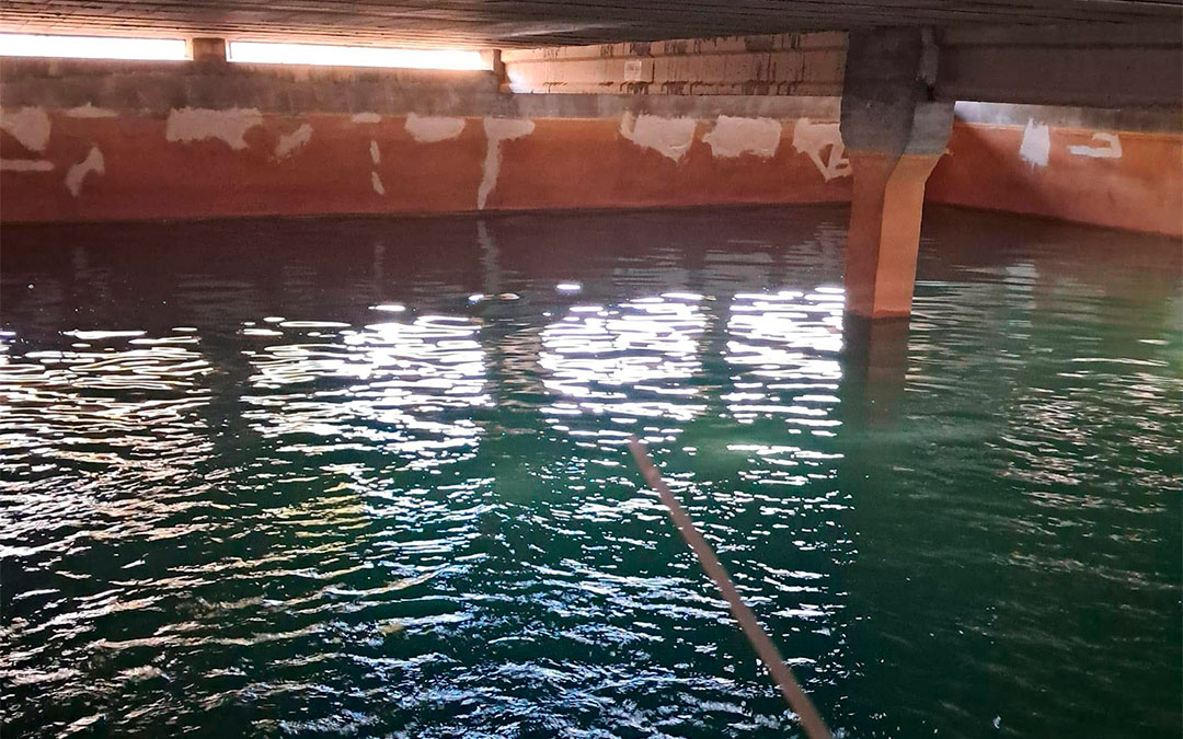 Depósito de agua de Maella./ Ayto. Maella