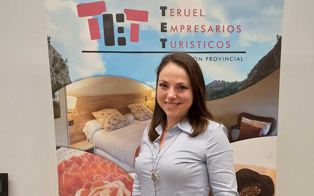 Elena Marco es la primera presidenta mujer de la asociación./ Empresarios Turísticos de Teruel