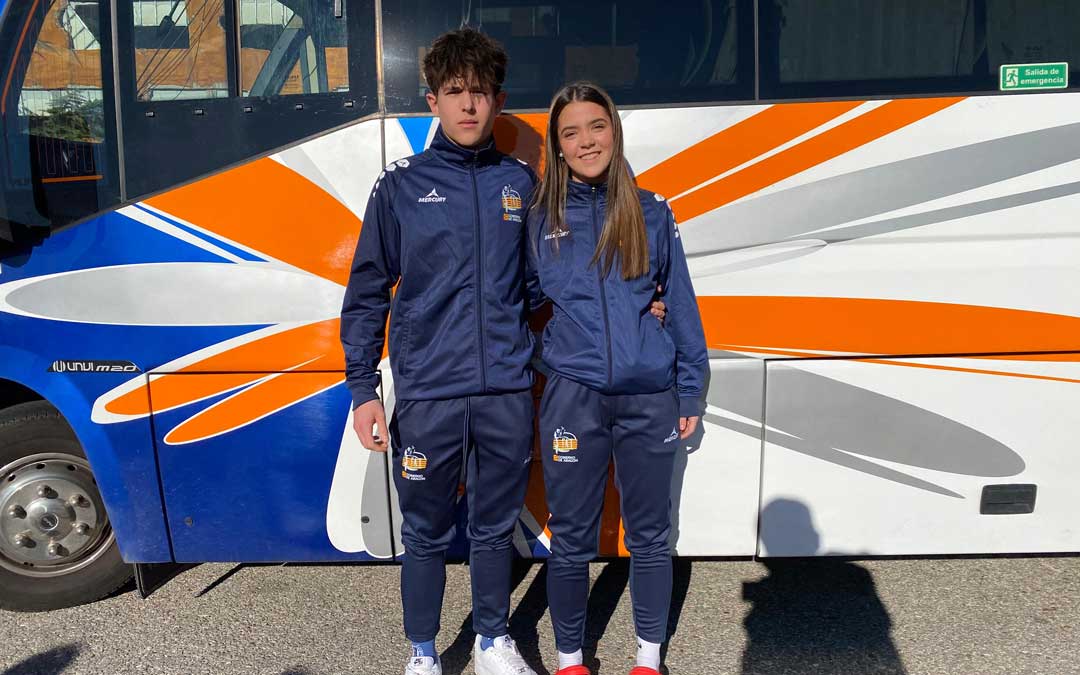 Los dos deportistas han participado en el campeonato de España./ CABRAL TEAM
