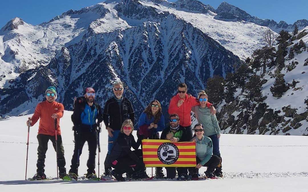 Actividad del grupo de raquetas./ LA CORDADA