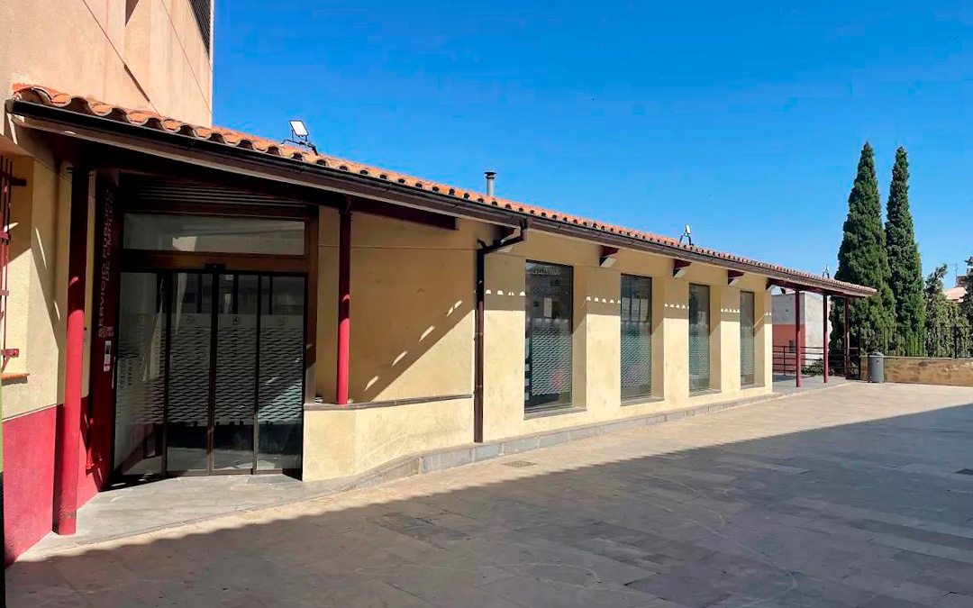 Oficina del INAEM, donde se encuentra el SEPE, en Caspe./ Google Maps