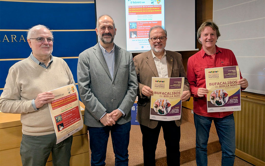 Presentación actos Día Internacional de la Lengua Materna./ DPZ