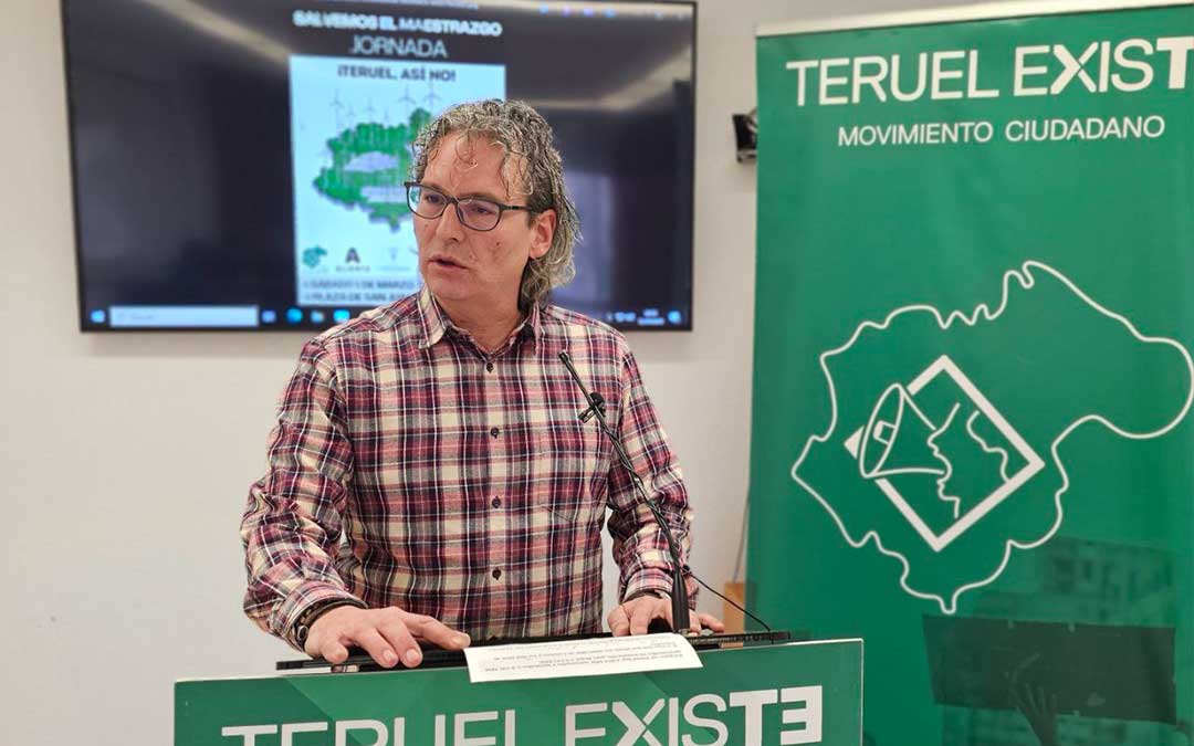 Ernesto Romeo es el portavoz del grupo de Energía y Medio Ambiente del Movimiento ciudadano Teruel Existe / TE