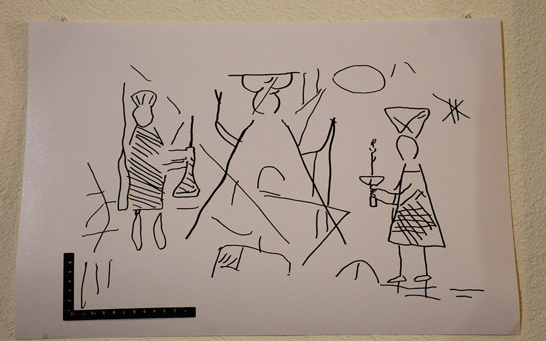 Se ha hecho un exhaustivo trabajo de documentación fotográfica y extracción de copias de los grafitis. / B. Severino