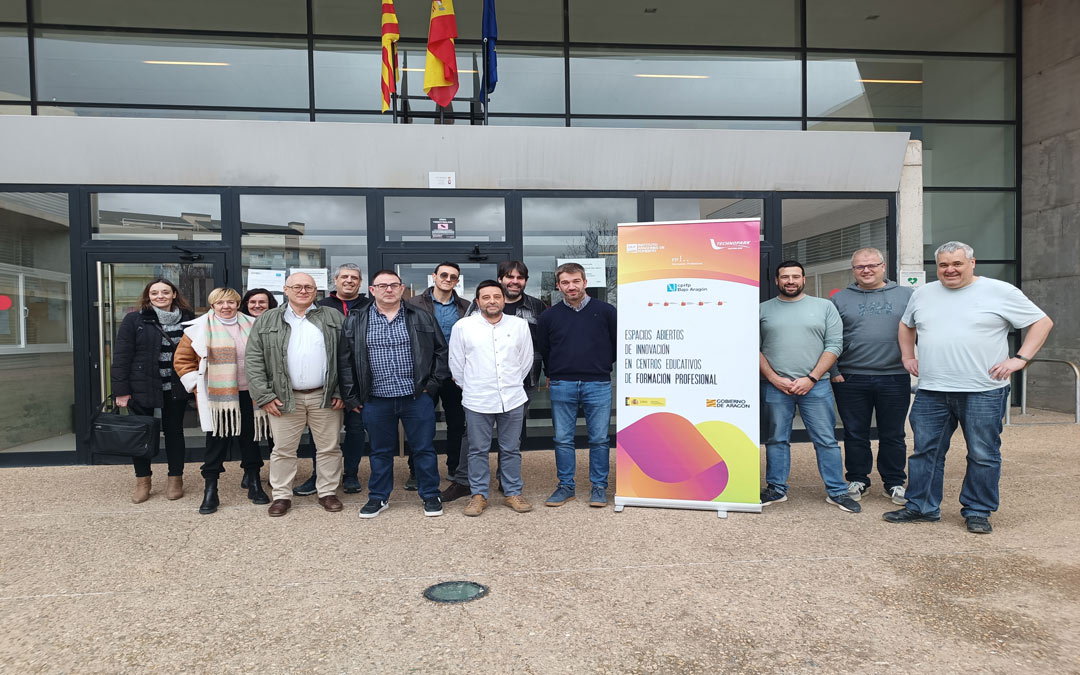 El CPIFP Bajo Aragón coordina un proyecto de innovación educativa de ámbito nacional. / CPIFP