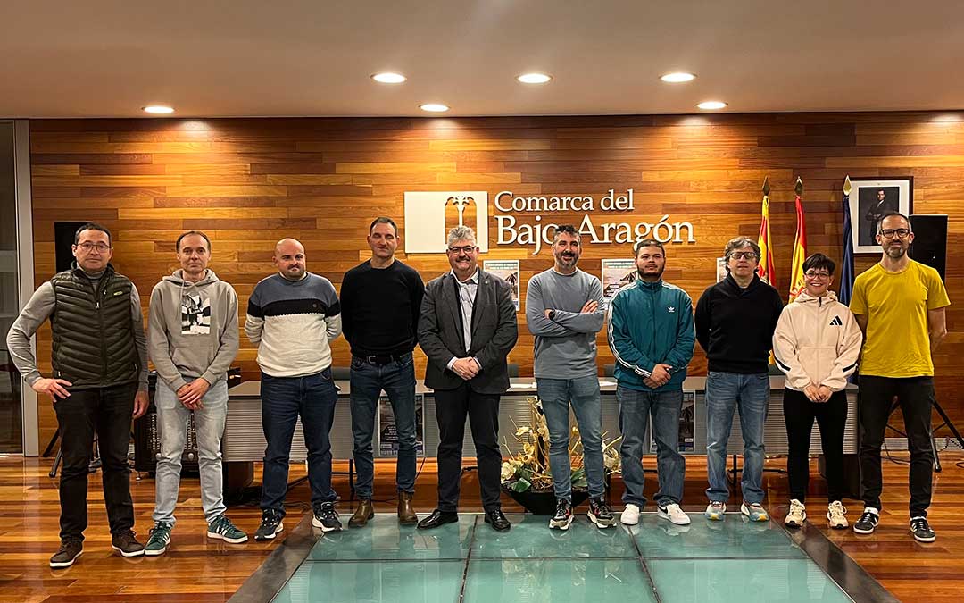 La Comarca del Bajo Aragón reconoció este viernes a los participantes del Circuito BTT Comarcal./ C.O.