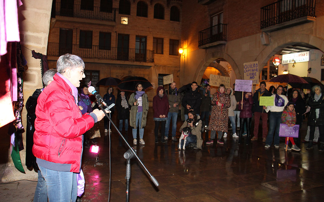 Concentración en Alcorisa por el 8M. / B. Severino