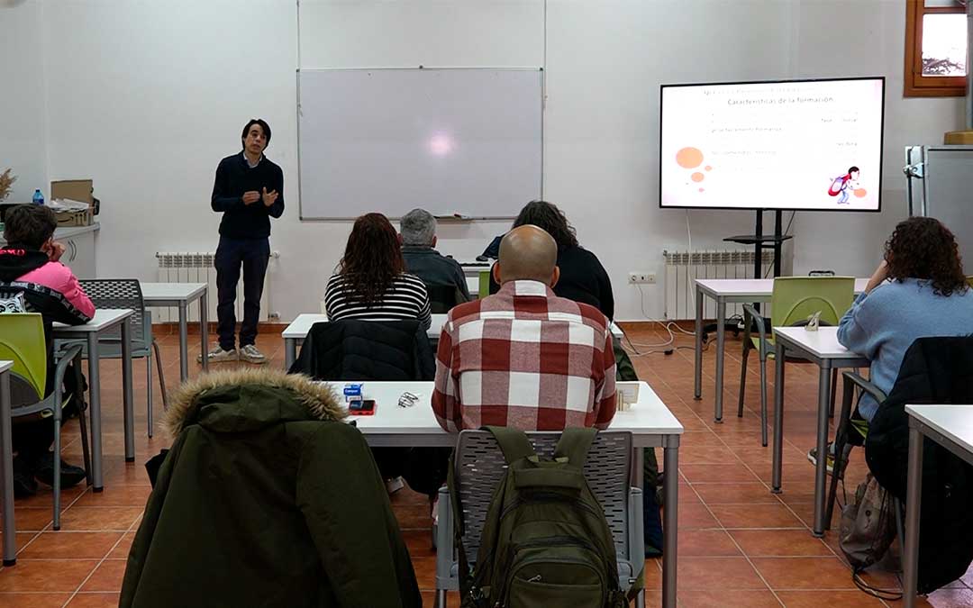 Instante del comienzo del programa experiencial este lunes en Andorra./ Ayto.