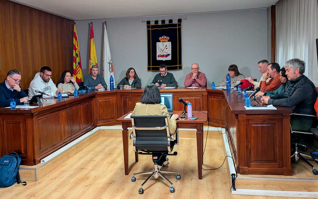 Instante del pleno de marzo celebrado este martes./ Ayto.