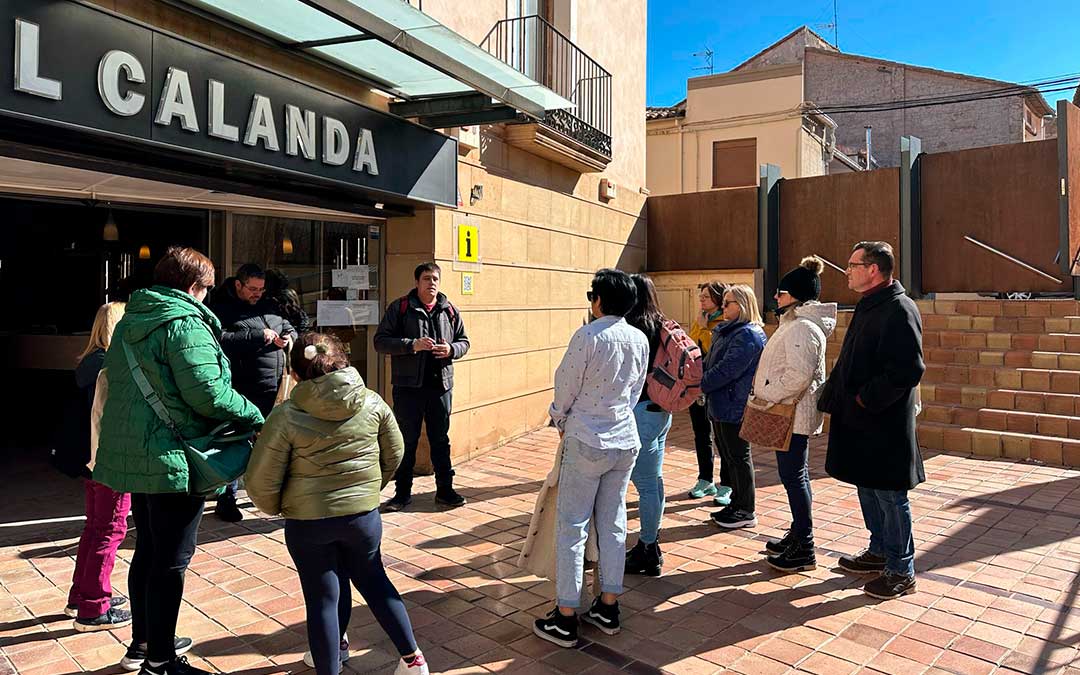 Este año también se visitaron diferentes lugares relacionados con Buñuel para conmemorar su 125 aniversario./ Ayto.