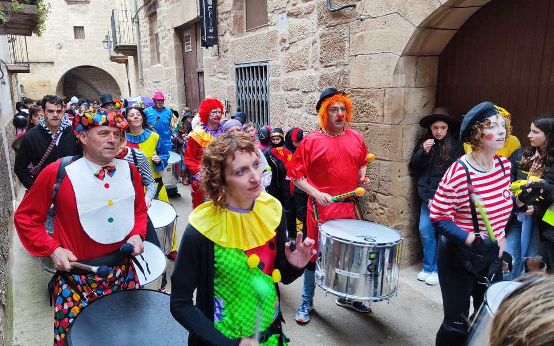 Celebración de Carnaval en Calaceite./ A.G.