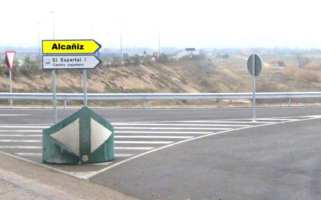 El nuevo acceso estará señalizado con carteles amarillos./ MITMA