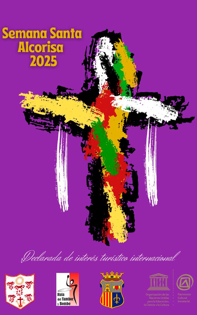 Cartel Anunciador de Semana Santa 2025./ L.C.
