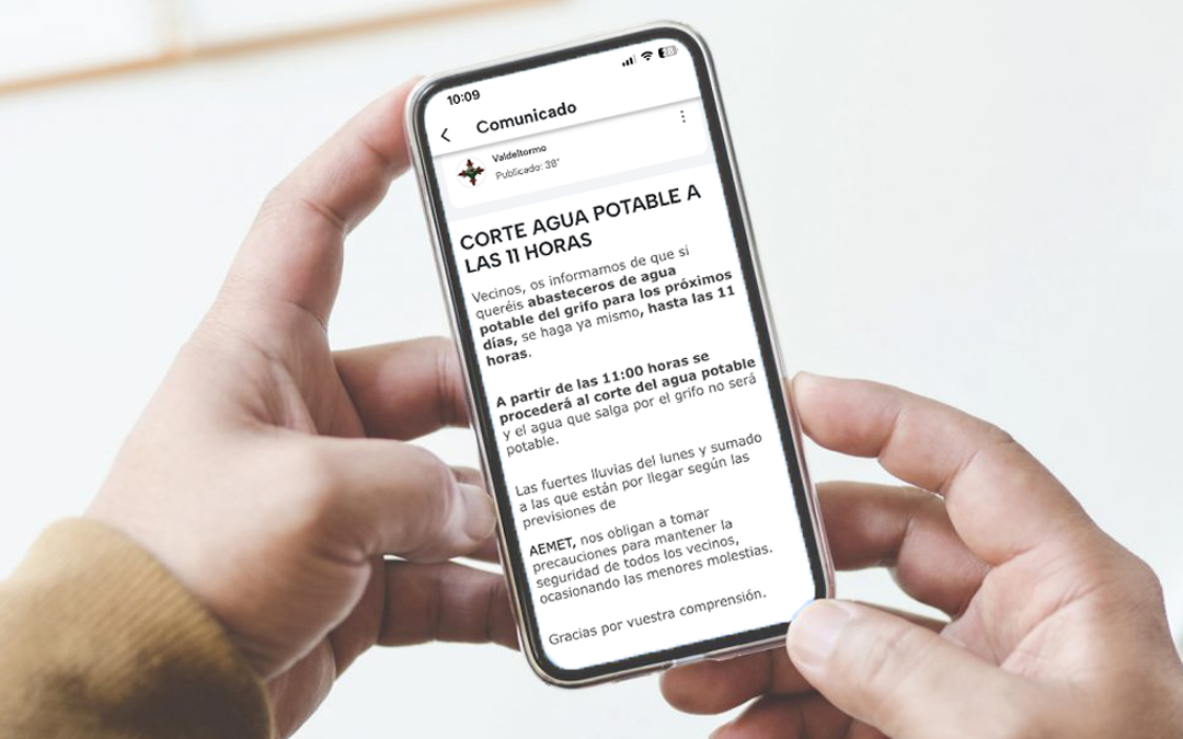 El Ayuntamiento ha anunciado el corte a través de un bando./ L.C.