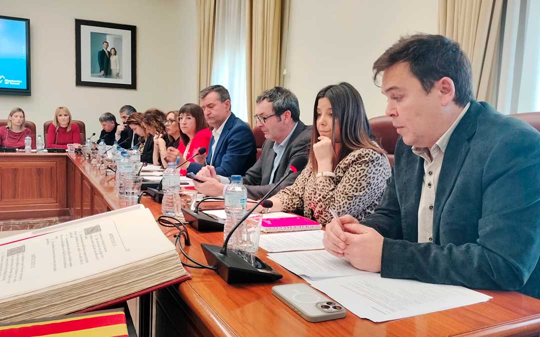 Miembros del PSOE de la Diputación de Teruel./ PSOE.