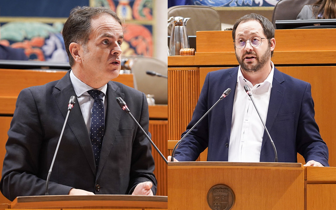 El consejero Bermúdez de Castro y el diputado Peralta / La COMARCA