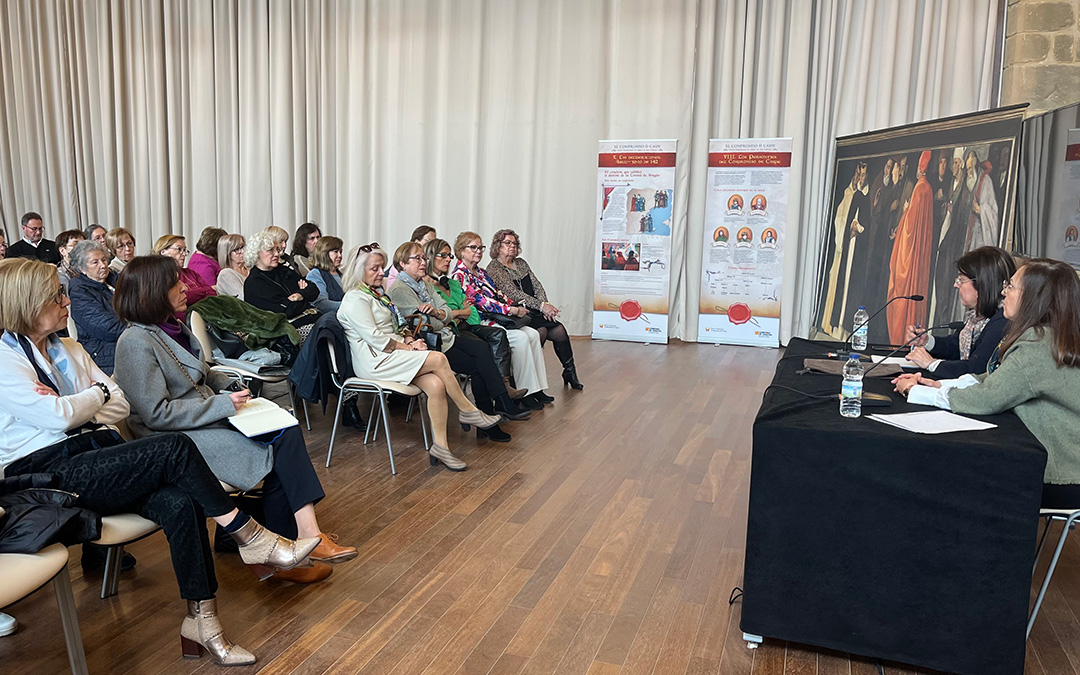 Encuentro de la Justicia de Aragón con las socias de la asociación Mujer Caspolina este martes / L. Castel