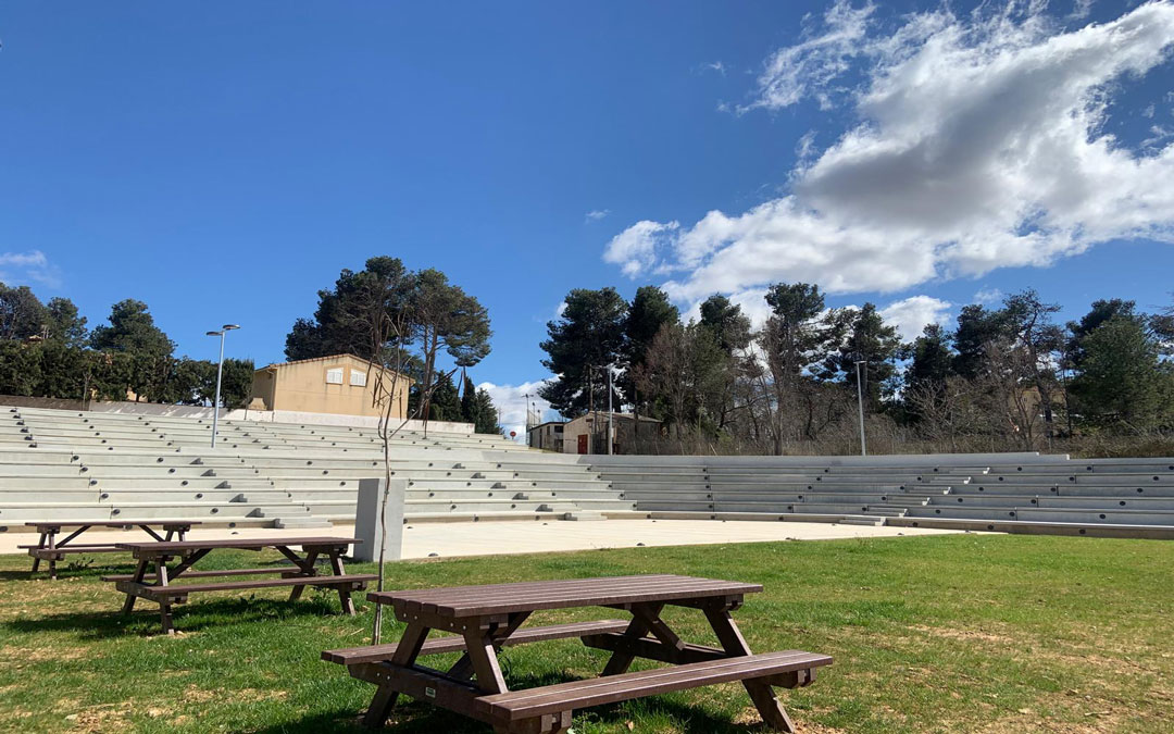Parque Intergeneracional de Los Salesianos en Andorra. / S.Cubero