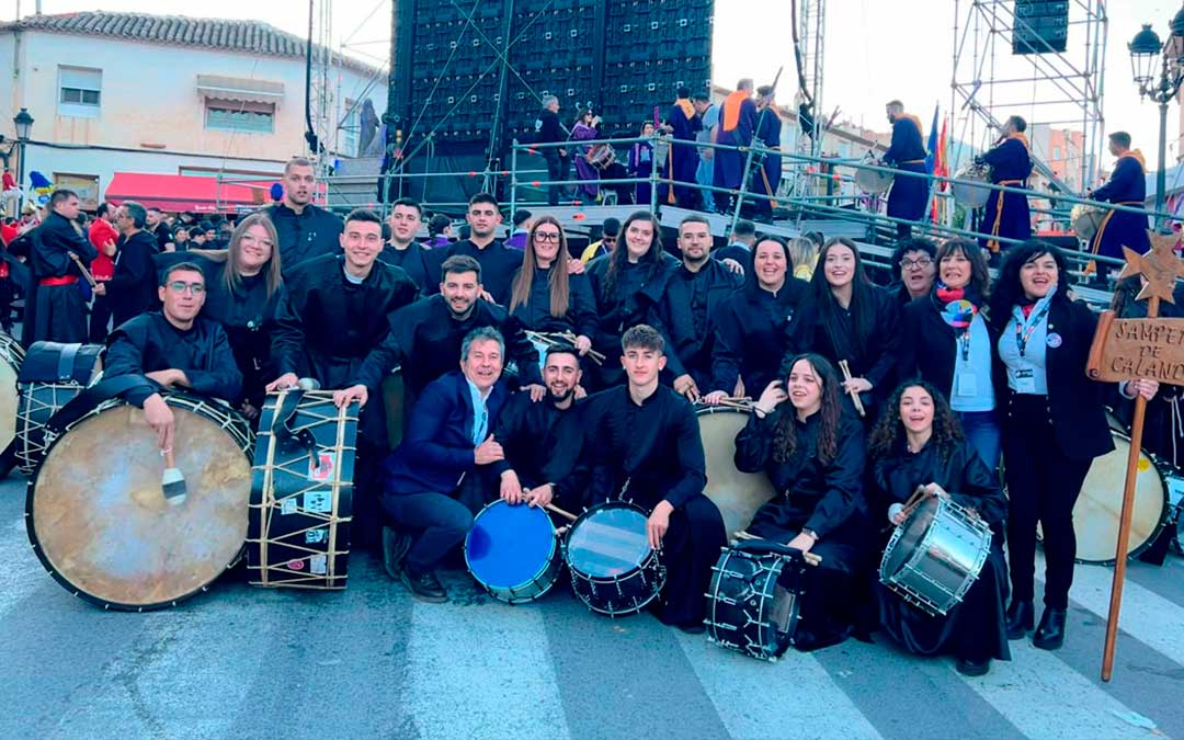 Grupo de La Samper de Calanda en las Jornadas Nacionales / La COMARCA