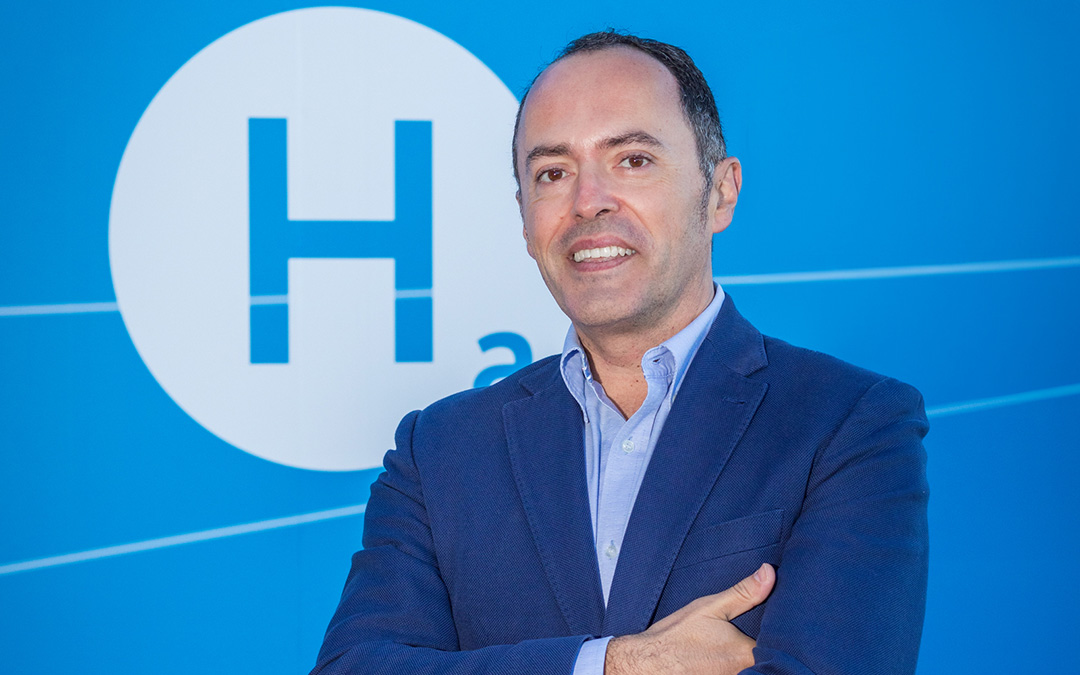 José María Santa Bárbara es el director gerente de la Fundación Hidrógeno Aragón / H.A.