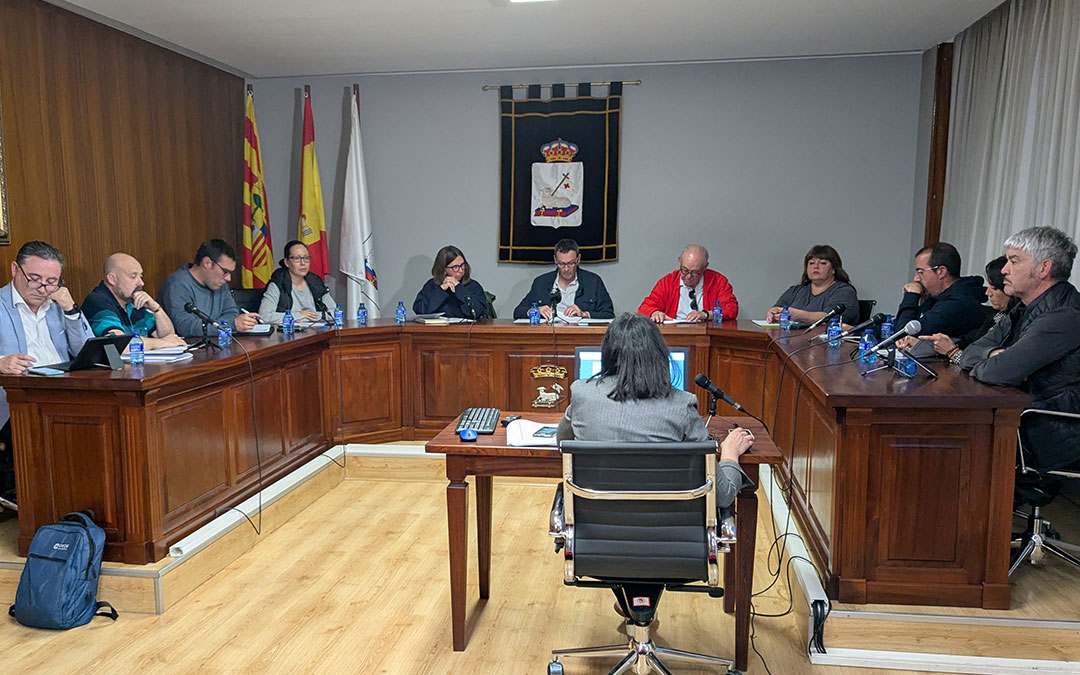 Instante del pleno del 29 de abril. / Ayto.