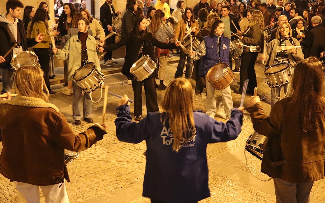 Noche de Tambores en Alcañiz 2025. / Alba Segura