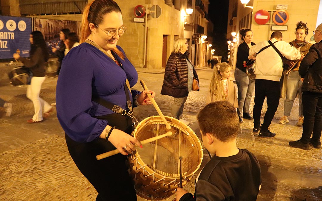 Noche de Tambores en Alcañiz 2025. / Alba Segura