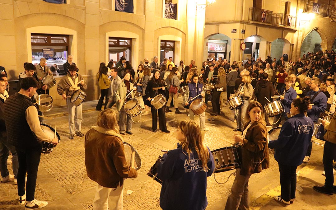 Noche de Tambores en Alcañiz 2025. / Alba Segura