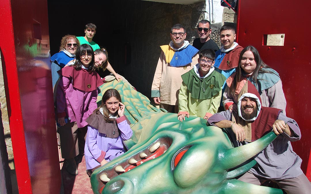 Vencimiento del Dragón Alcañiz 2025. /S.F.