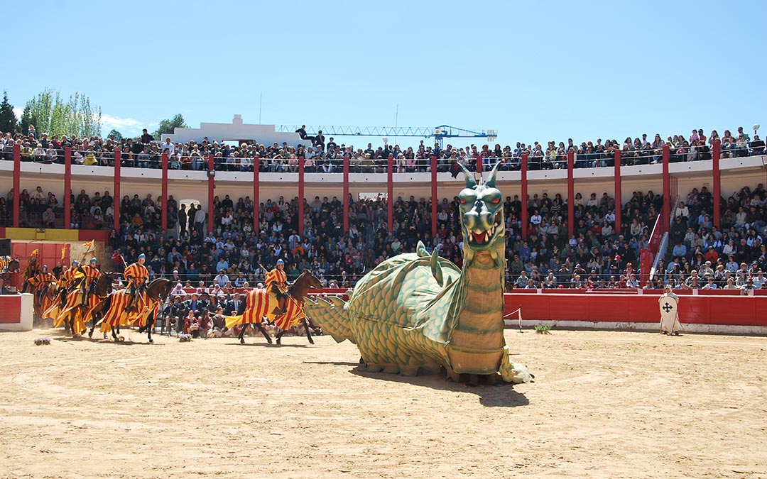 Vencimiento del Dragón Alcañiz 2025. /S.F.