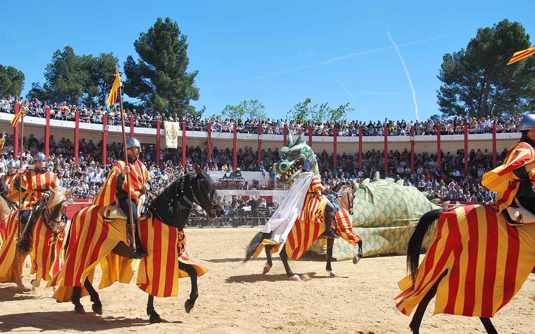Vencimiento del Dragón Alcañiz 2025. /S.F.