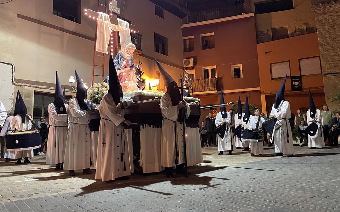 Procesión del Descendimiento Caspe 2025./ S.F.