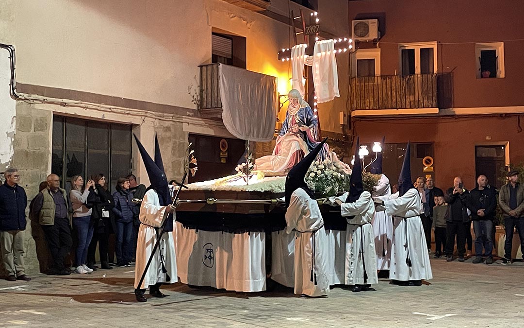 Procesión del Descendimiento Caspe 2025./ S.F.