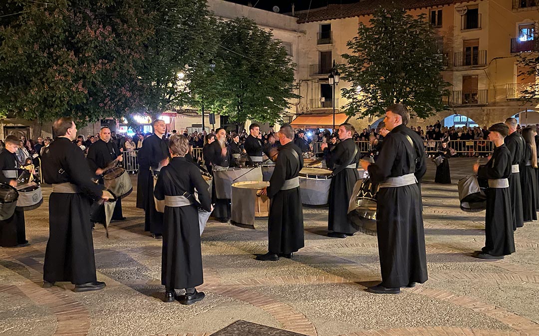 Acto de Romper la Hora y exhibiciones Caspe 2025./ S.F.