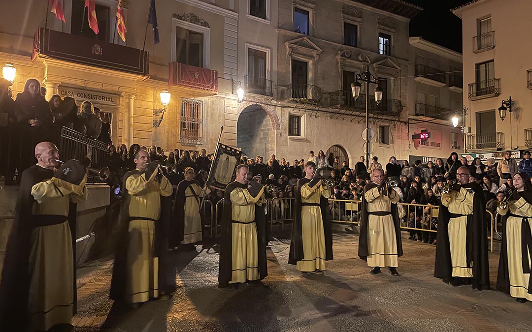 Acto de Romper la Hora y exhibiciones Caspe 2025./ S.F.