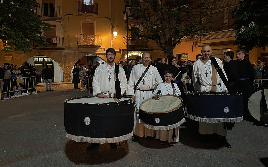 Acto de Romper la Hora y exhibiciones Caspe 2025./ S.F.
