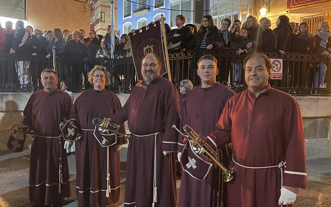 Acto de Romper la Hora y exhibiciones Caspe 2025./ S.F.