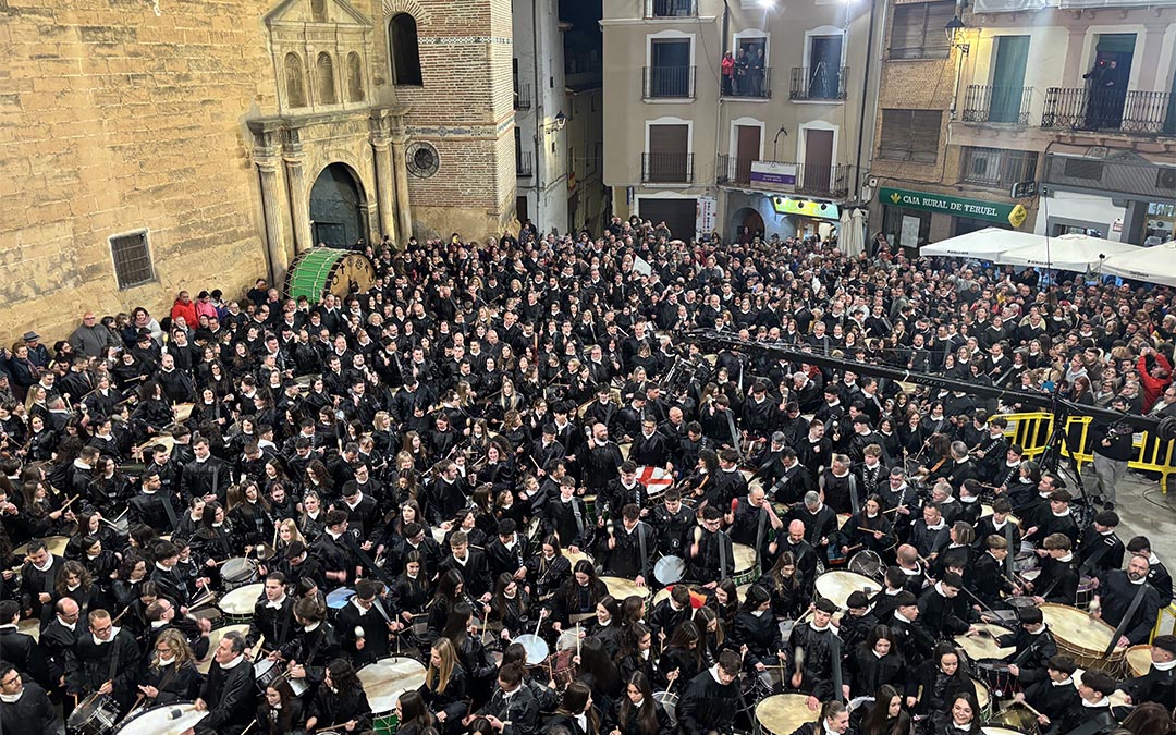 Momento de Romper la Hora en Albalate del Arzobispo./ M.M.R.