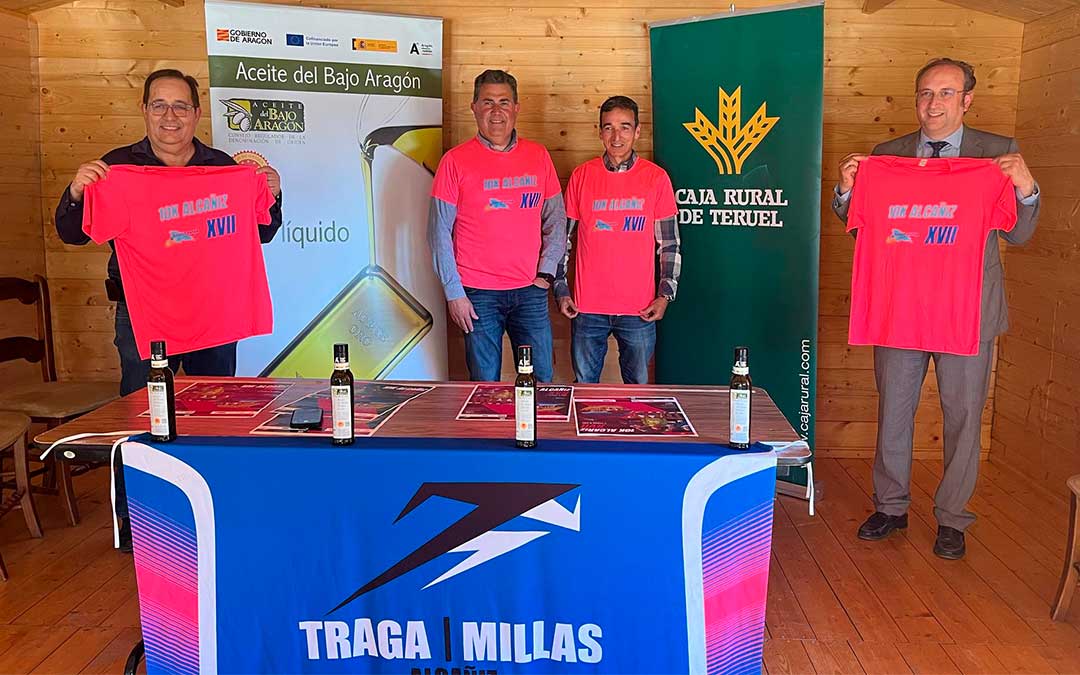 Presentación de la carrera 10k de Alcañiz este viernes./ C.O.