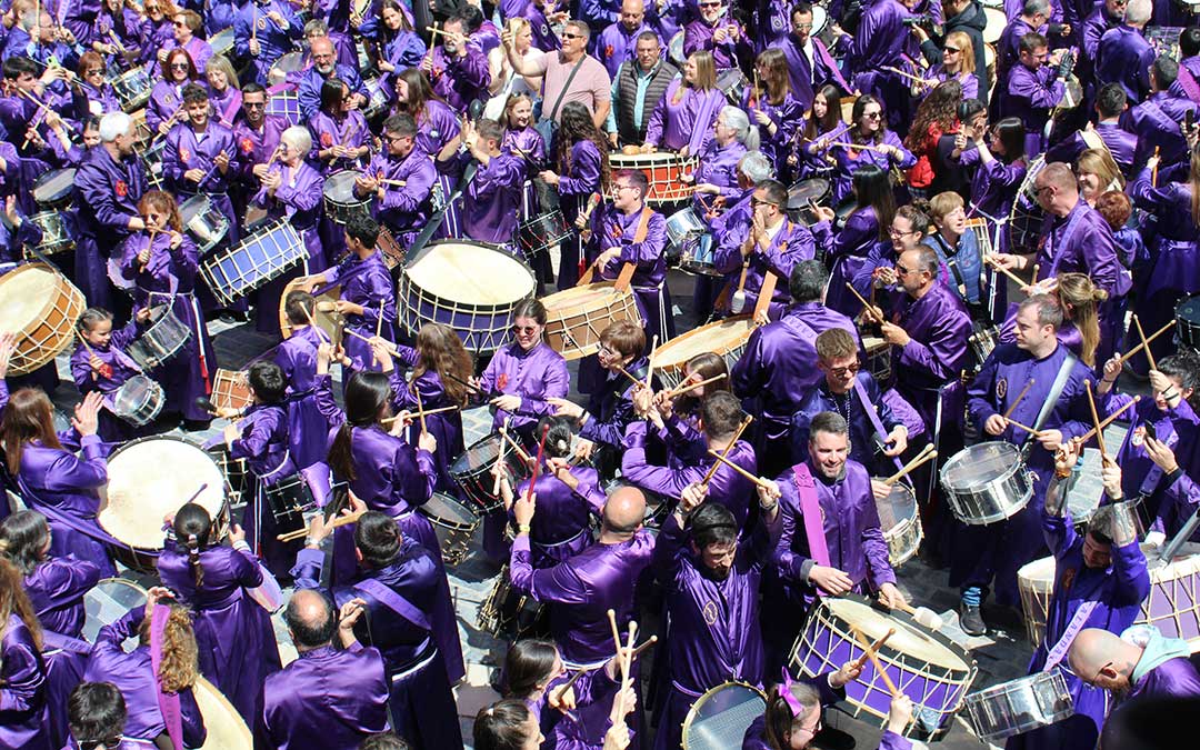 Parada del toque en Calanda 2025, / B. Severino